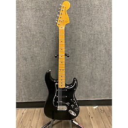 Vintage Fender Vintage 1980 Fender 1980 Fender Stratocaster Black OHSC Black Solid Body Electric Guitar