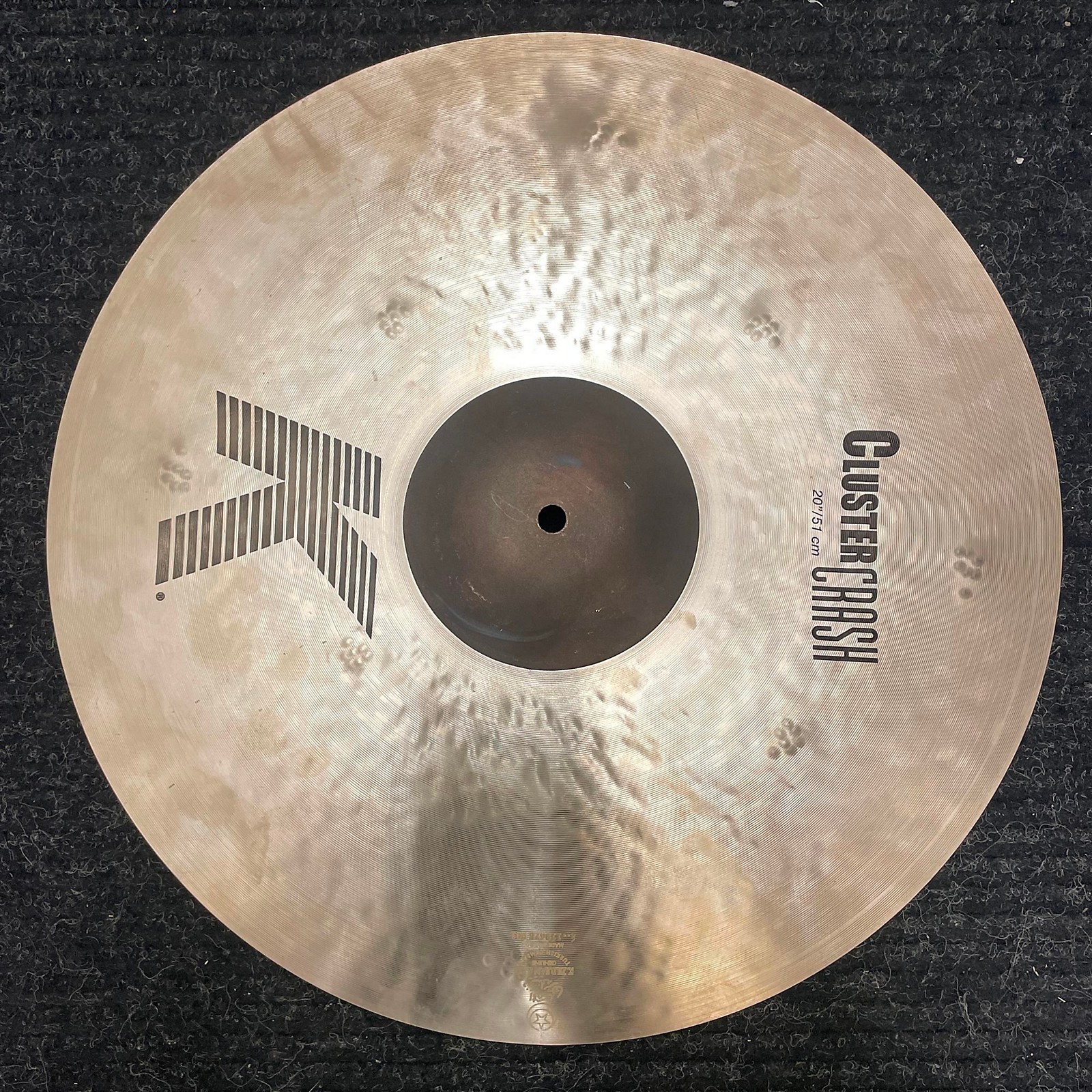 Used Zildjian 20in K Cluster Crash Cymbal