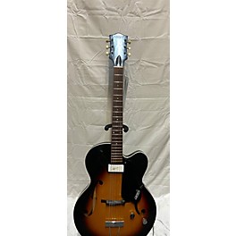 Vintage Gretsch Guitars Vintage 1959 Gretsch Guitars Clipper 3 Color Sunburst Hollow Body Electric Guitar