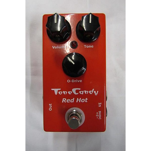 Used Used Tone Candy Red Hot Effect Pedal