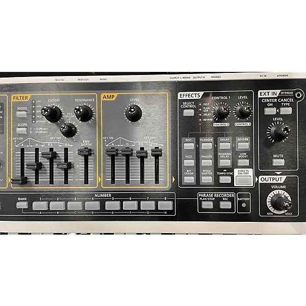 Used Roland Gaia SH01 37 Key Synthesizer