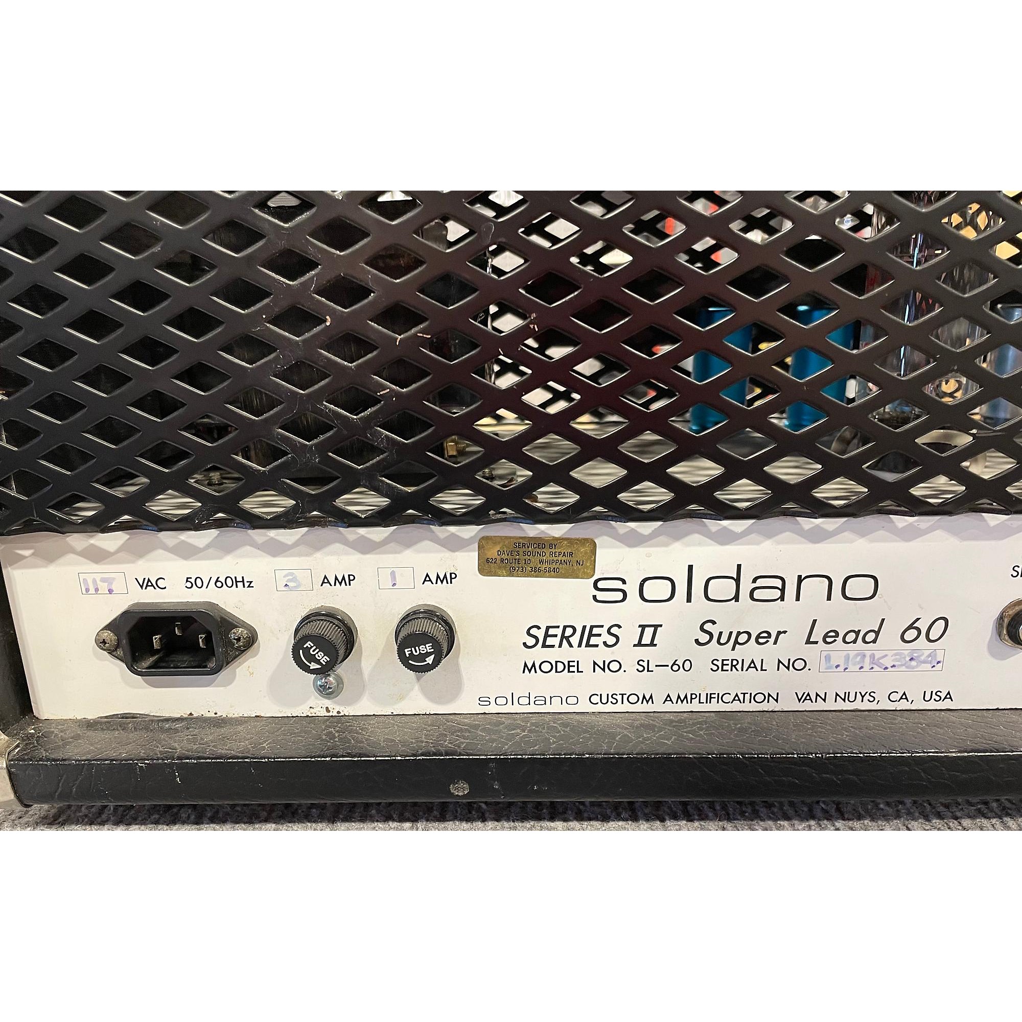 Used Soldano Used Soldano Series 2 Super Lead 60 Tube Guitar Amp Head