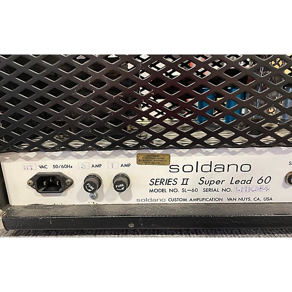 Used Soldano Series 2 Super Lead 60 Tube Guitar Amp Head