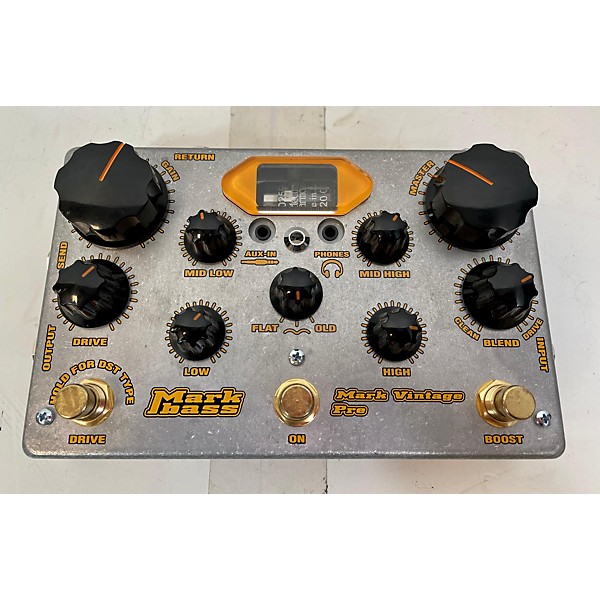 Markbass Vintage Pro ベースエフェクター Used Markbass Mark Vintage Pre Bass Effect Pedal | Guitar Center