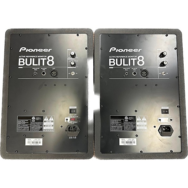 Used Pioneer DJ BULIT8 PAIR Powered Monitor