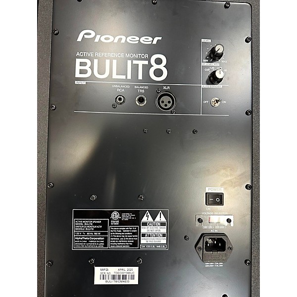 Used Pioneer DJ BULIT8 PAIR Powered Monitor
