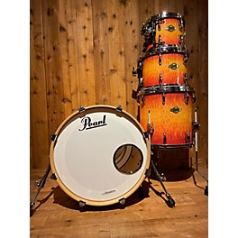 Used Pearl Used Pearl 4 piece Masters All Maple Cherry Sunburst Drum Kit