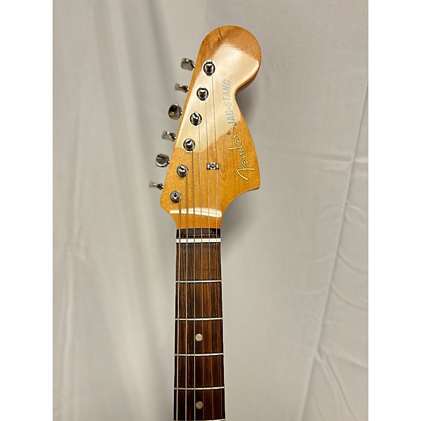 Used Fender Jagstang Solid Body Electric Guitar Blue Guitar Center