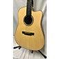 Used Used Crossroads CD80CS EQ Natural Acoustic Electric Guitar thumbnail
