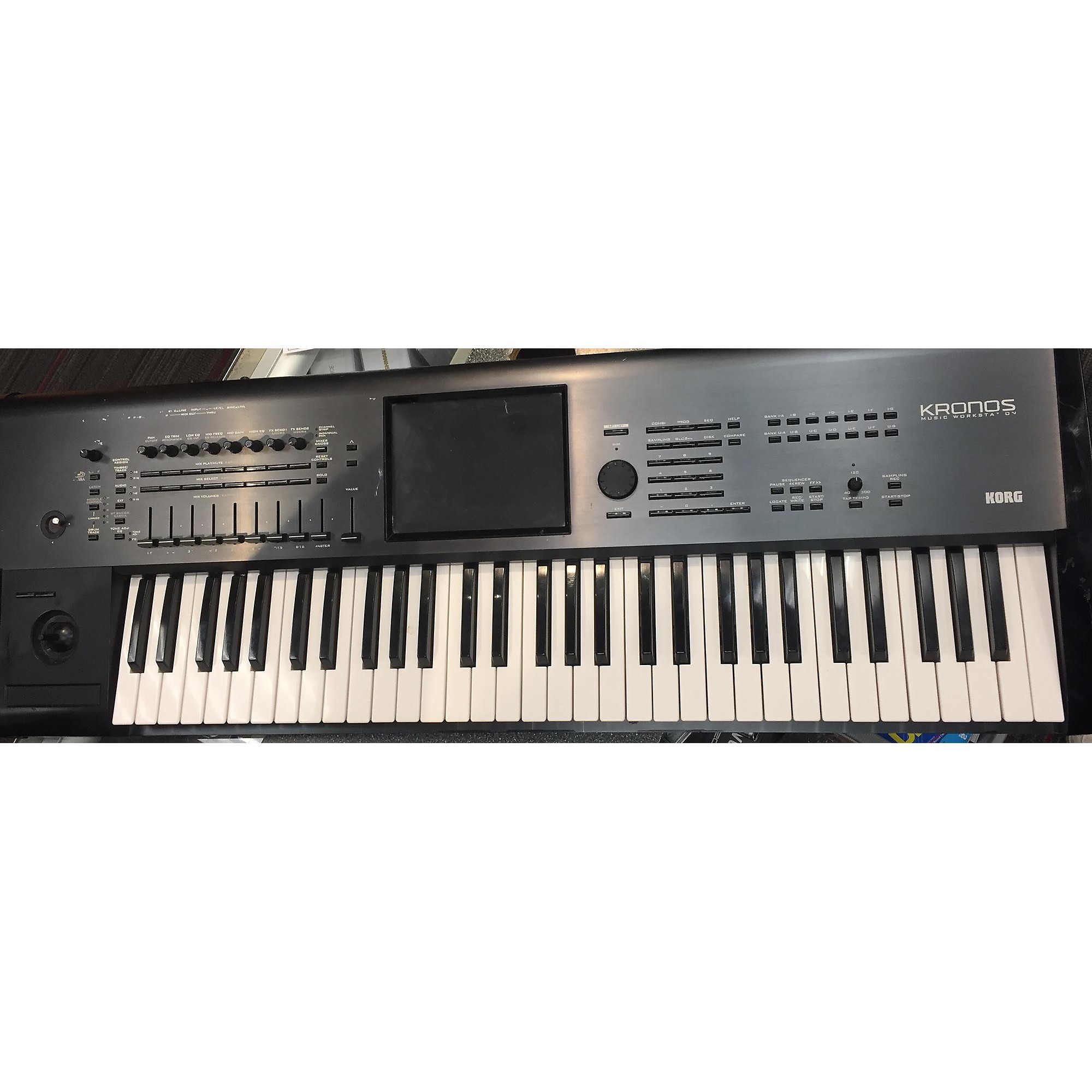 Used KORG Kronos X61 61 Key Keyboard Workstation | Guitar Center