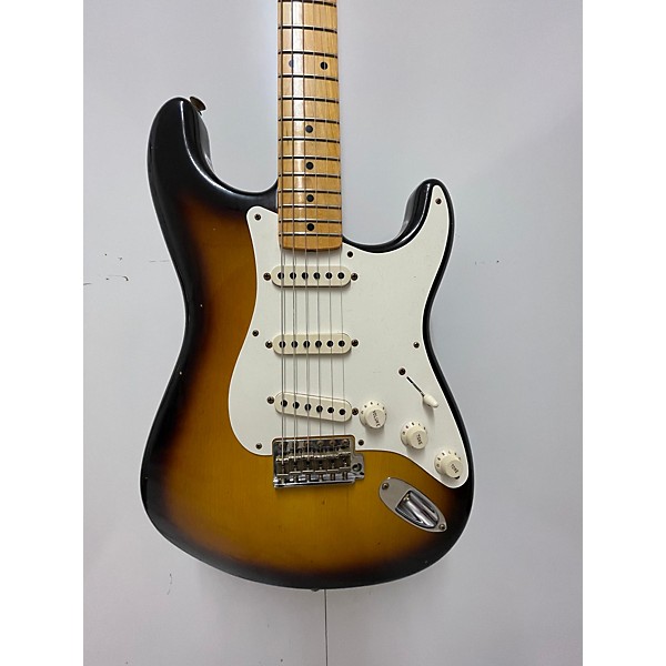 Used Fender 2021 1957 Heavy Relic Stratocaster Finish Over Finish Solid Body Electric Guitar