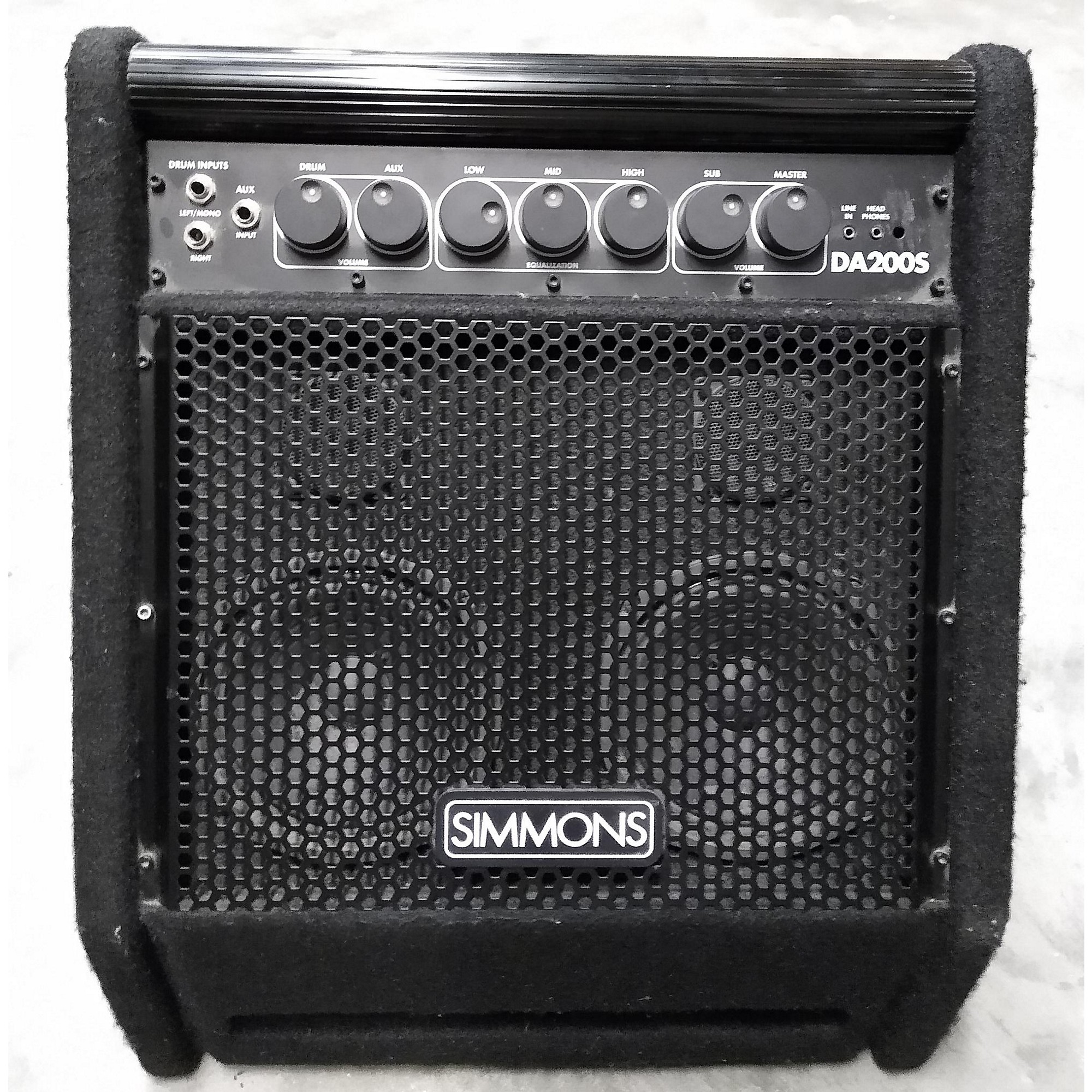 Simmons drum online amp