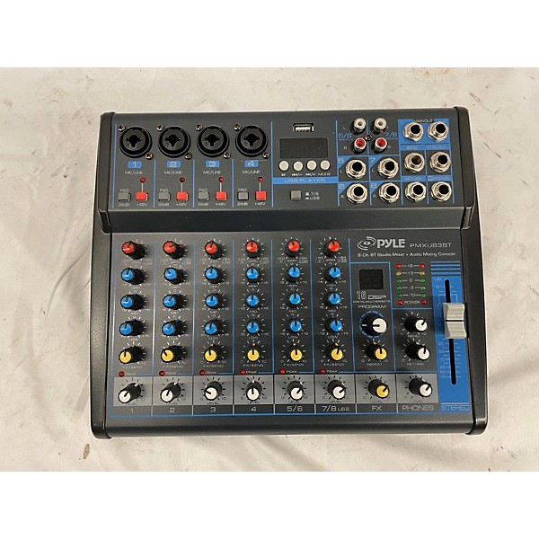 Used Pyle PMXU83BT Unpowered Mixer