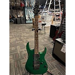 Used Ibanez Used Ibanez RG517 Sparkle Green Solid Body Electric Guitar