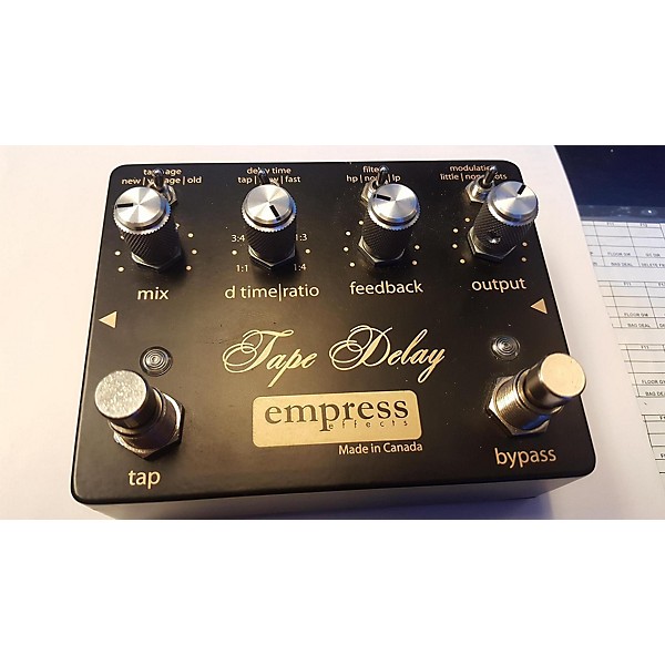 Used Empress Effects Tape Delay Effect Pedal | Guitar Center