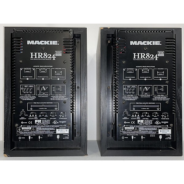 Used Mackie HR824 Pair Powered Monitor