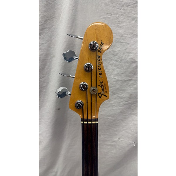 Vintage Fender 1977 Standard Precision Bass Fretless Electric Bass Guitar