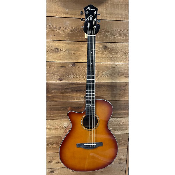 Used Ibanez Aeg58l-vvh Acoustic Guitar
