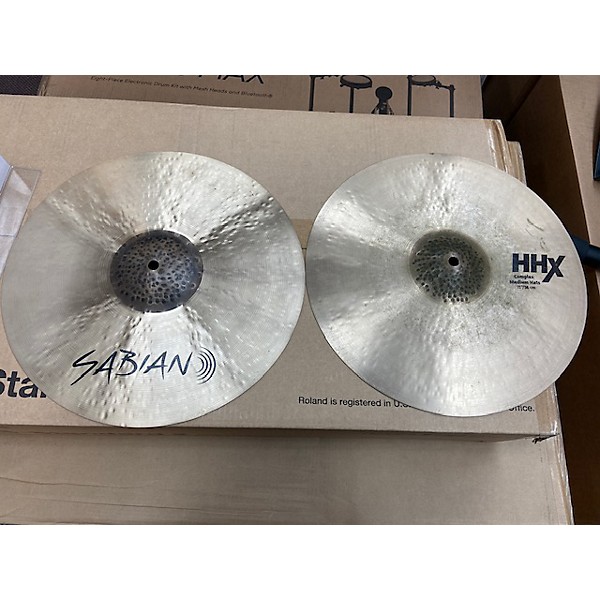 Used SABIAN 15in HHX COMPLEX HI HATS Cymbal