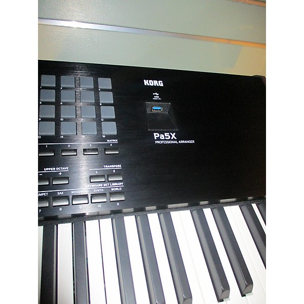 Used KORG Pa5x-88 Keyboard Workstation