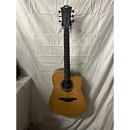 Used Lag Guitars Used Lag Guitars TRAMONTANE THV30DCE Natural Acoustic Electric Guitar