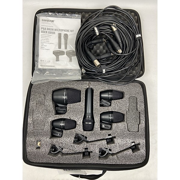 Shure drum deals mic kit used