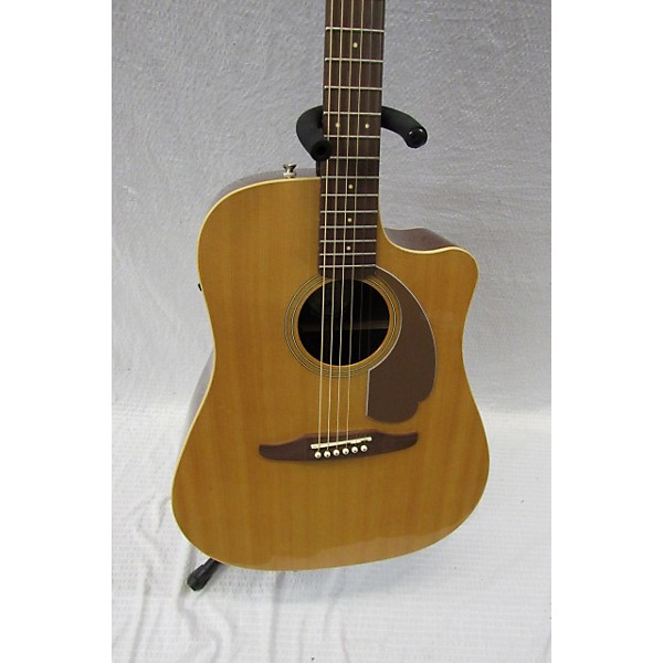 Used Fender Sonoran SCE California Custom Dreadnought Acoustic Electric Guitar