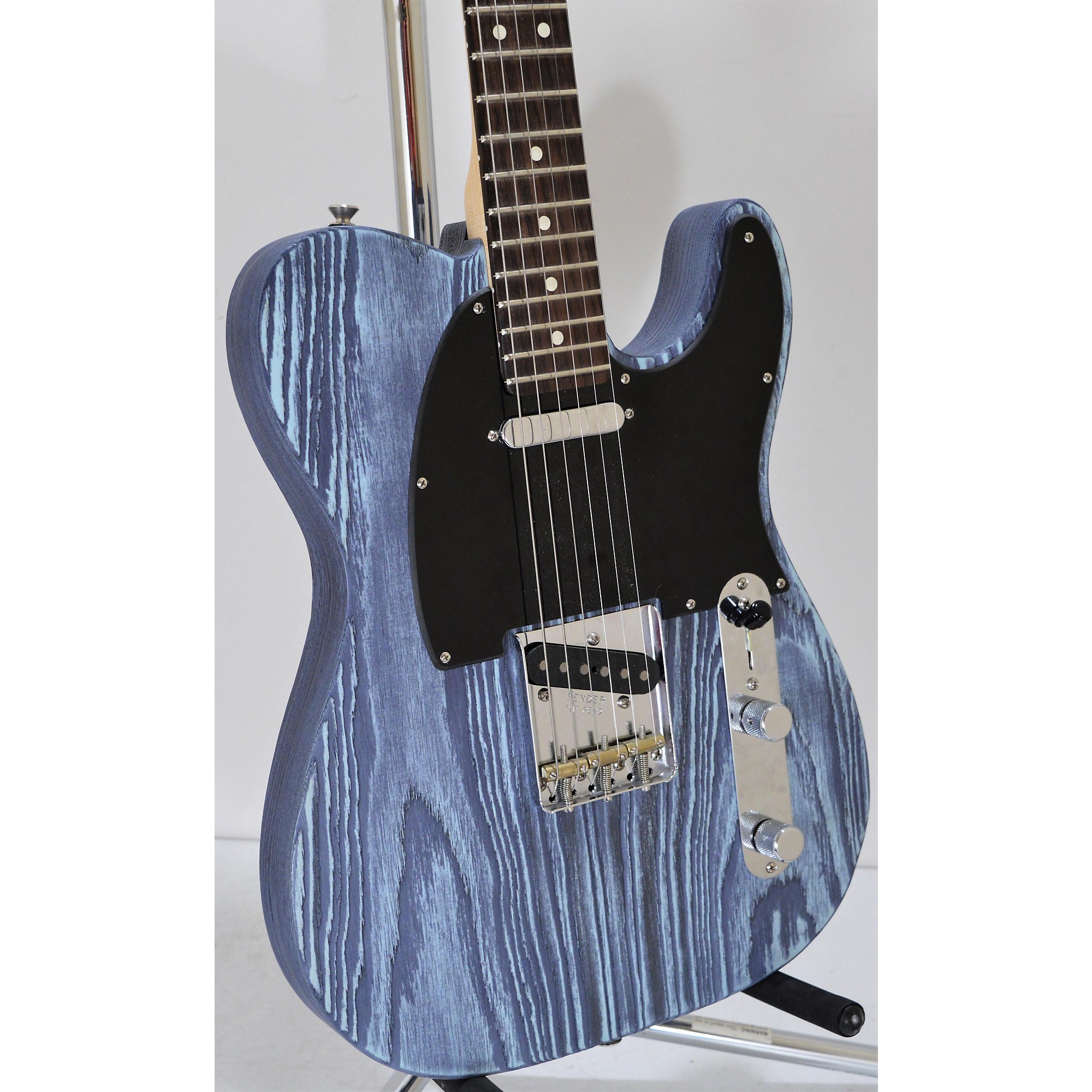 正価希少！限定モデル Fender Limited Edition American Performer Sandblasted Telecaster Daphne Blue　フェンダーUSA　ギグバッグ付き フェンダー