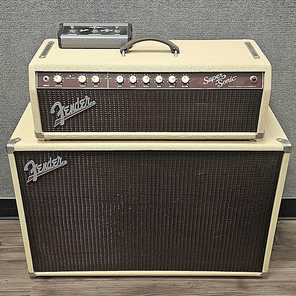 Used Fender Super Sonic 60 W Amp Guitar Stack