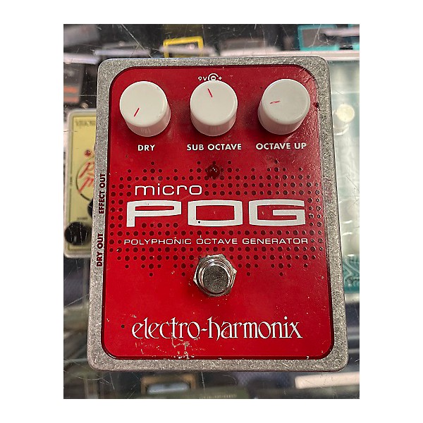 Used Electro-Harmonix Micro Pog Polyphonic Octave Generator Effect