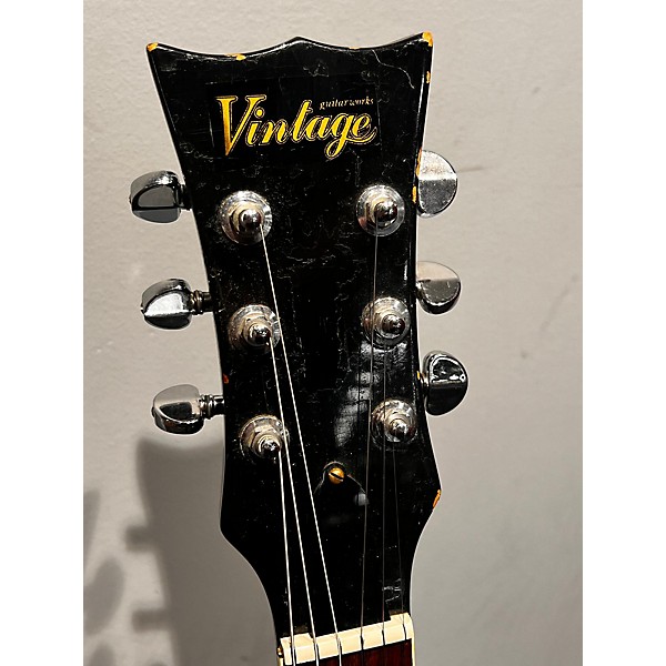 Used Vintage 1970s Tom Barth Barth Vader Black Solid Body Electric Guitar