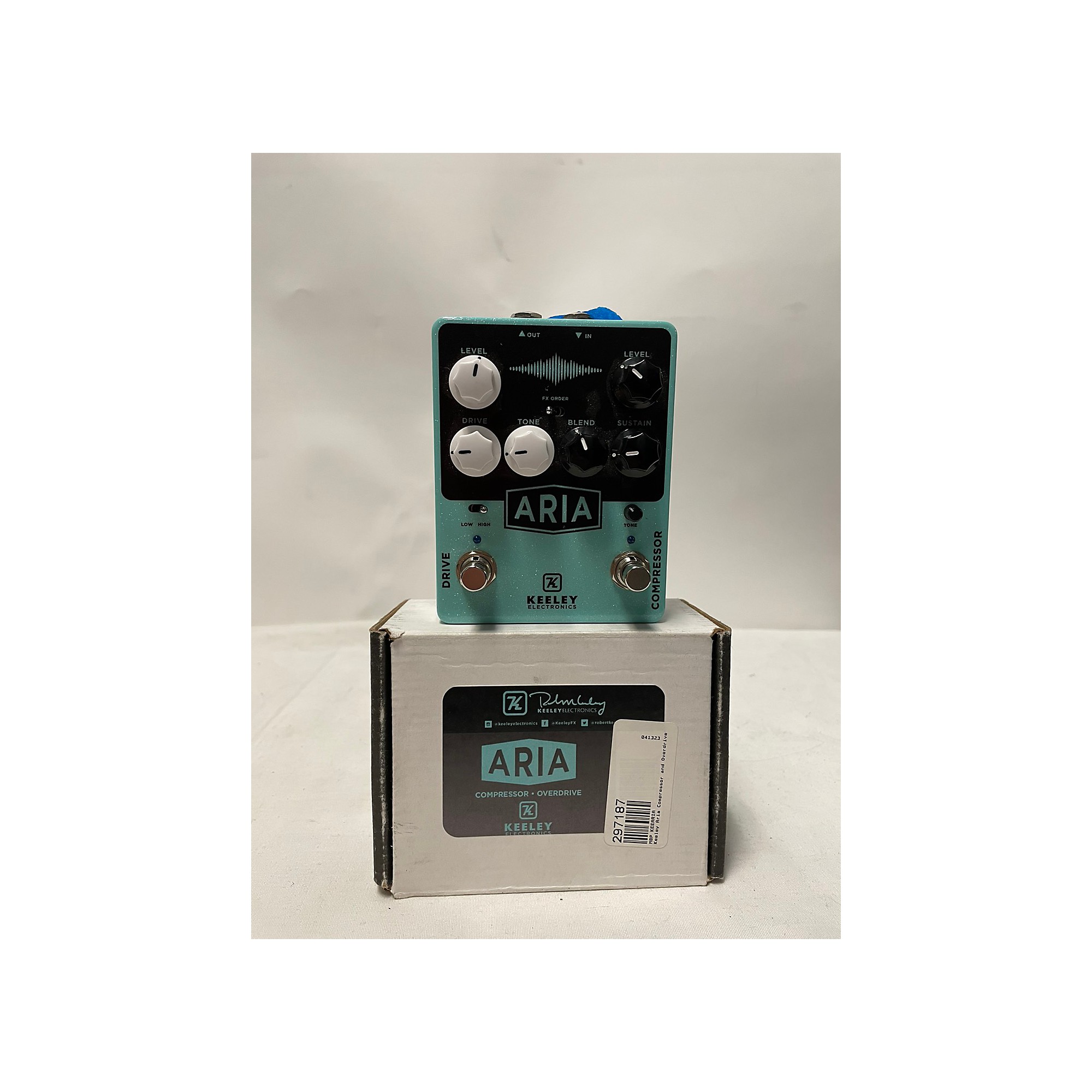 Used Keeley ARIA COMPRESSOR OVERDRIVE Effect Pedal | Guitar Center