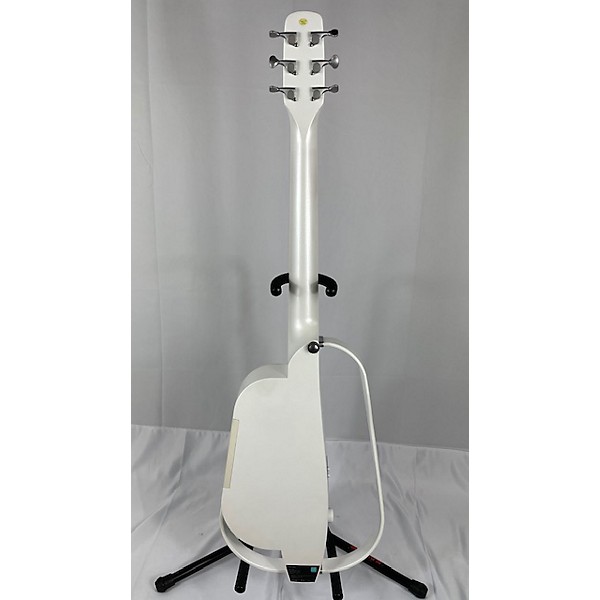 Used Used Enya NEXG White Acoustic Electric Guitar