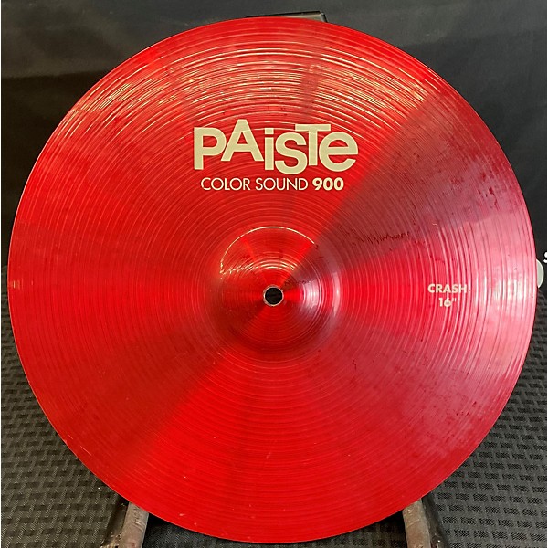 Used Paiste 16in Colorsound 900 Chrash Cymbal