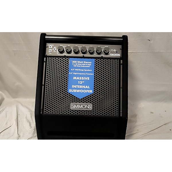 Used Simmons DA200S 200W Drum Amplifier Guitar Center