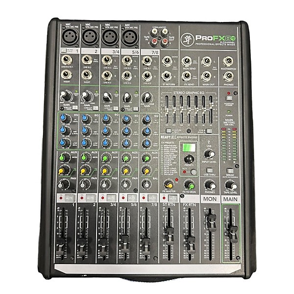 Used Mackie PROFX8 Unpowered Mixer | Guitar Center