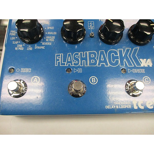 Used TC Electronic Flashback X4 Delay And Looper Effect Pedal
