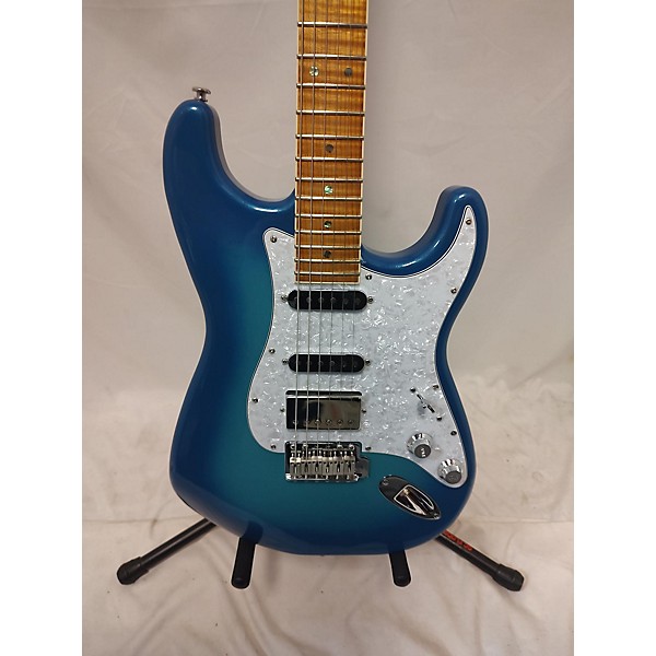 Used Used VZ CUSTOM S STYLE METALLIC BLUE SUNBURST Solid Body Electric Guitar
