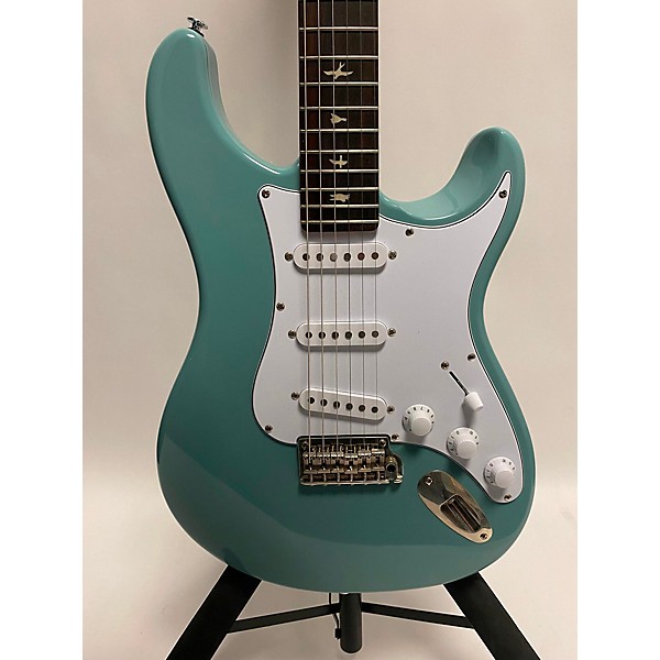 Used PRS SE Silver Sky Solid Body Electric Guitar stone blue Guitar