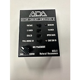 Used ADA Signal Processors Used ADA Signal Processors Guitar Cabinet Simulator Pedal