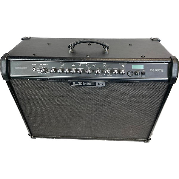 Used Line 6 Spider IV 150W 2x12 Guitar Combo Amp