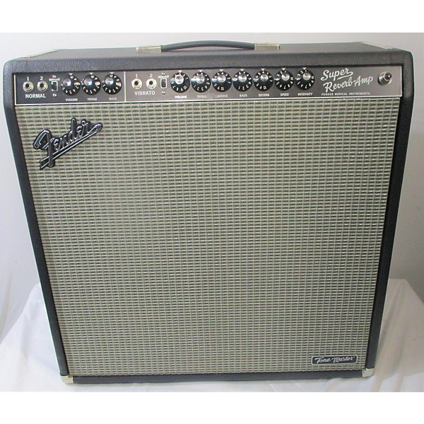 Used Fender Tone Master Super Reverb 4X10 Guitar Combo Amp