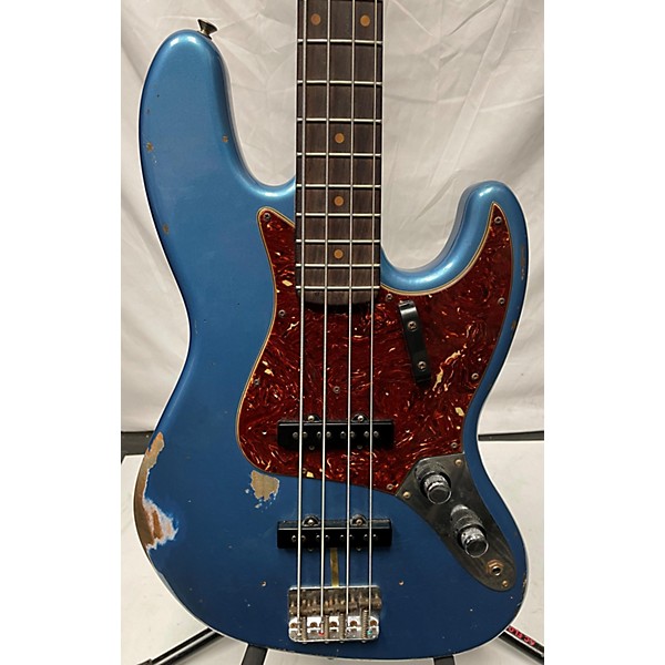 Used Fender 2021 1964 Relic Jazz Bass Electric Bass Guitar