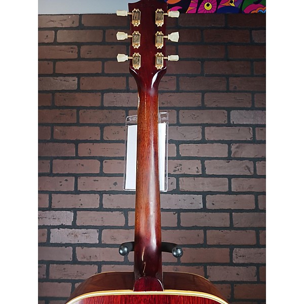 Vintage Vintage 1963 Gibson Hummingbird Vintage Sunburst Acoustic Electric Guitar