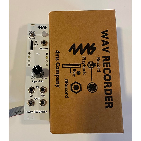 Used Used 4MS WAV RECORDER Synthesizer