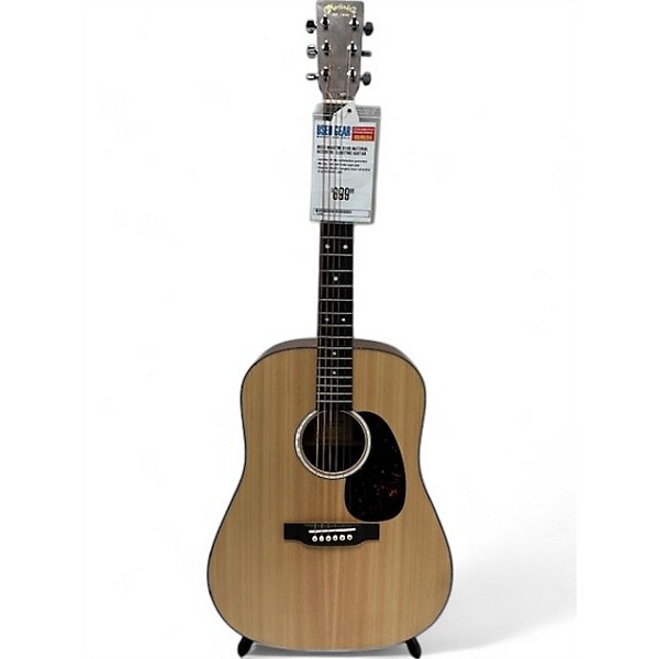 Used Martin D10E Natural Acoustic Electric Guitar