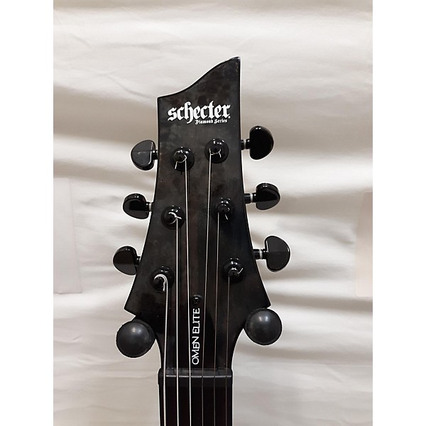 Used Schecter Guitar Research Omen Elite-6 Solid Body Electric Guitar