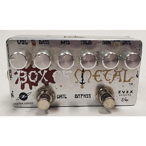 Used ZVEX Box Of Metal Effect Pedal