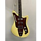Used Vintage 1960s Goma Panther W-3 Vintage White Solid Body Electric Guitar