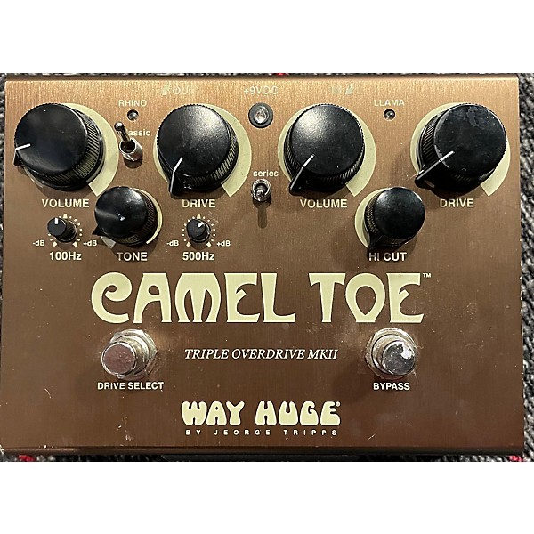 Used Way Huge Electronics Camel Toe Triple Overdrive MKII Effect Pedal